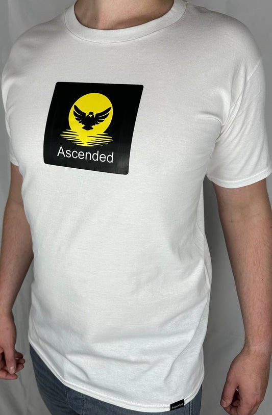 Basic T-Shirt Ascended Logo Men White