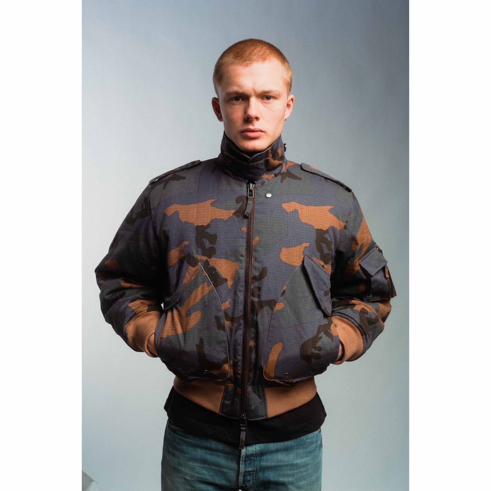 GreenHill Camo Bomber