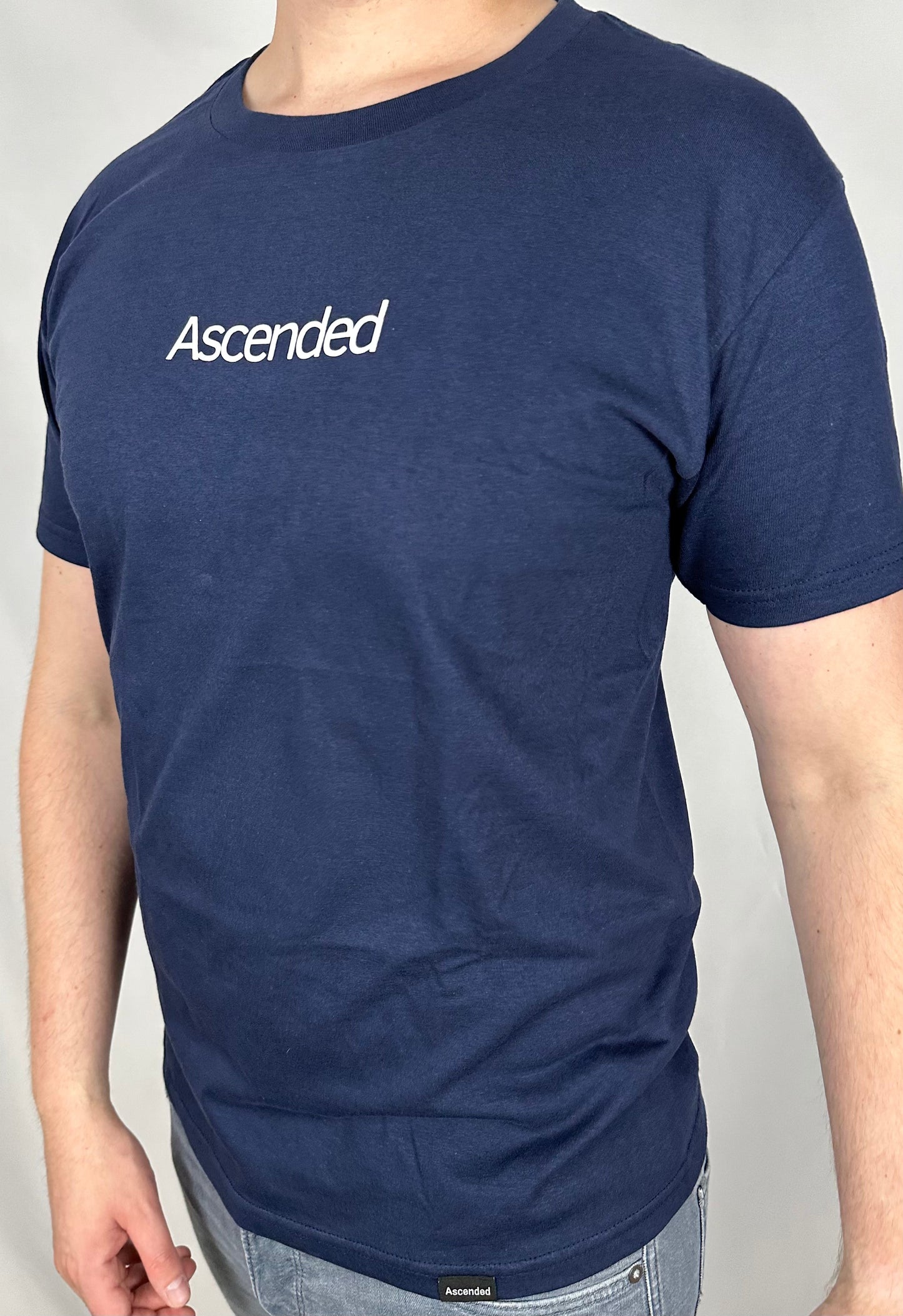 Basic T-Shirt Ascended Men Navy Blue