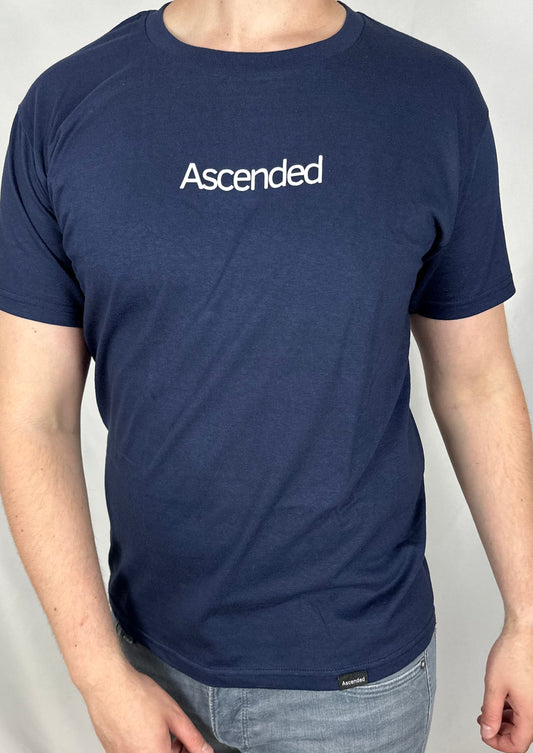 Basic T-Shirt Ascended Men Navy Blue